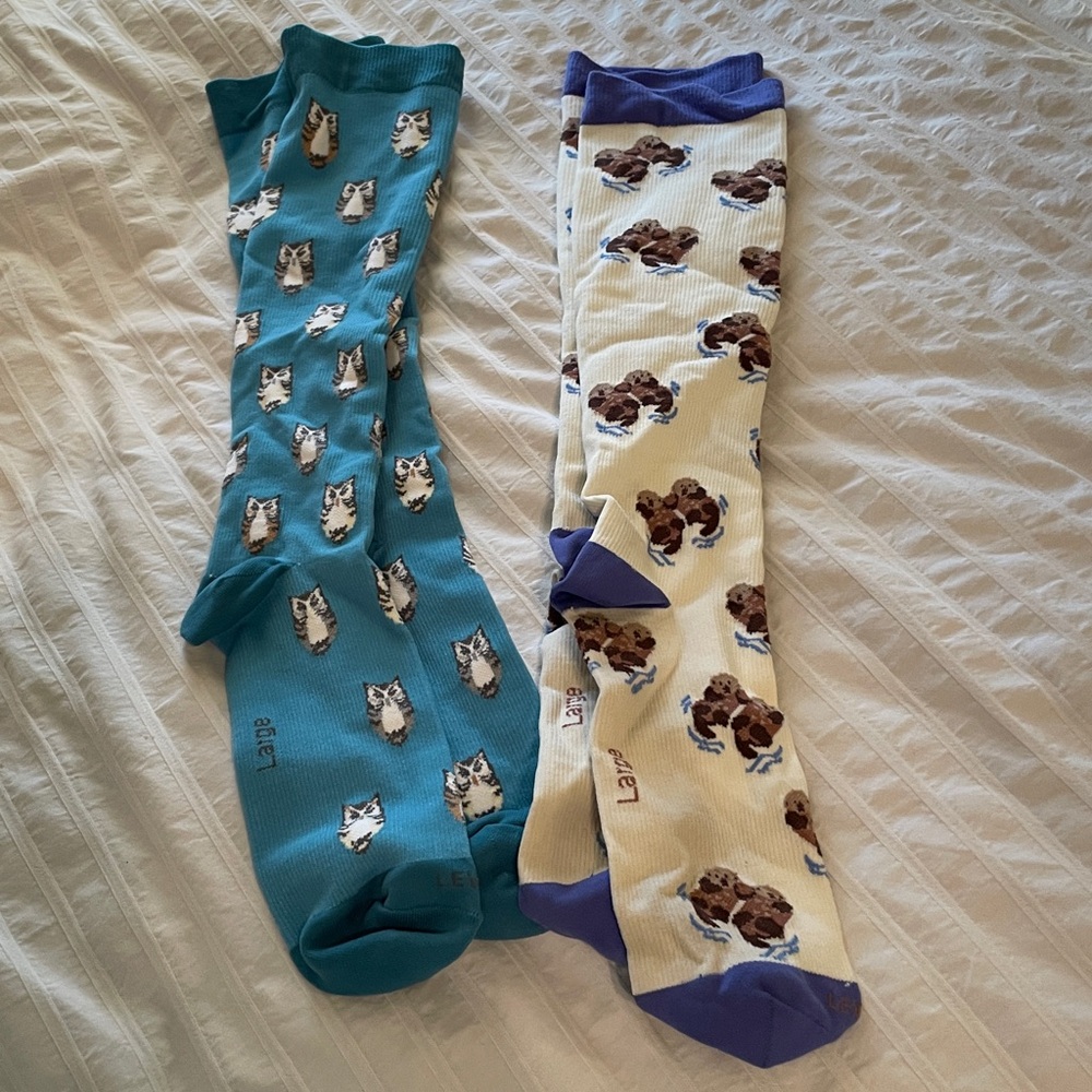 Levsox Compression Socks Set of 2 L